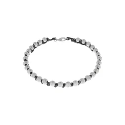Malibu Ball Choker in Silver