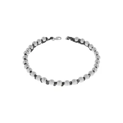 Malibu Ball Choker in Silver