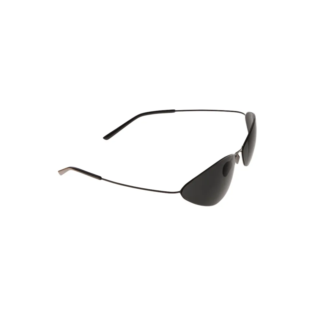Malibu Round Sunglasses in Black