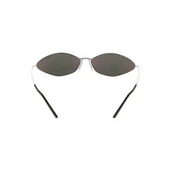 Malibu Round Sunglasses  in Silver