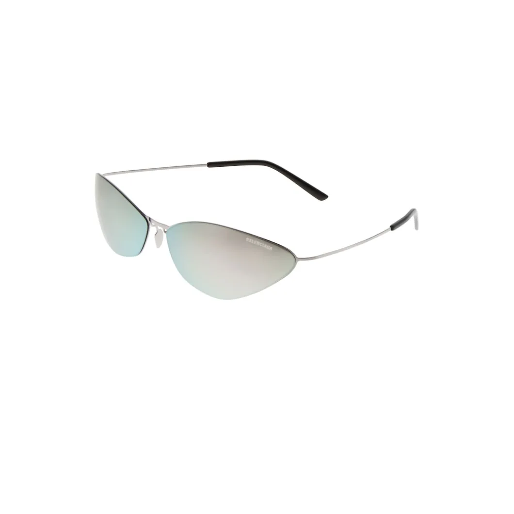 Malibu Round Sunglasses in Silver