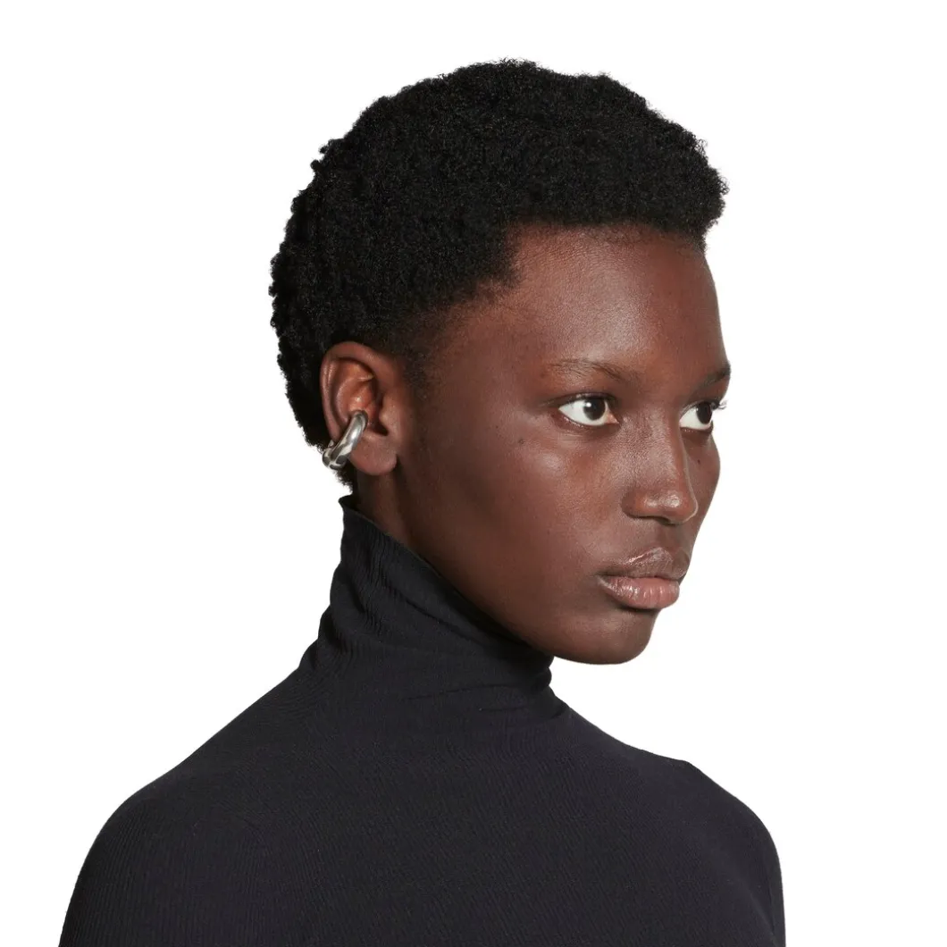 Mega Ear Cuff in Silver