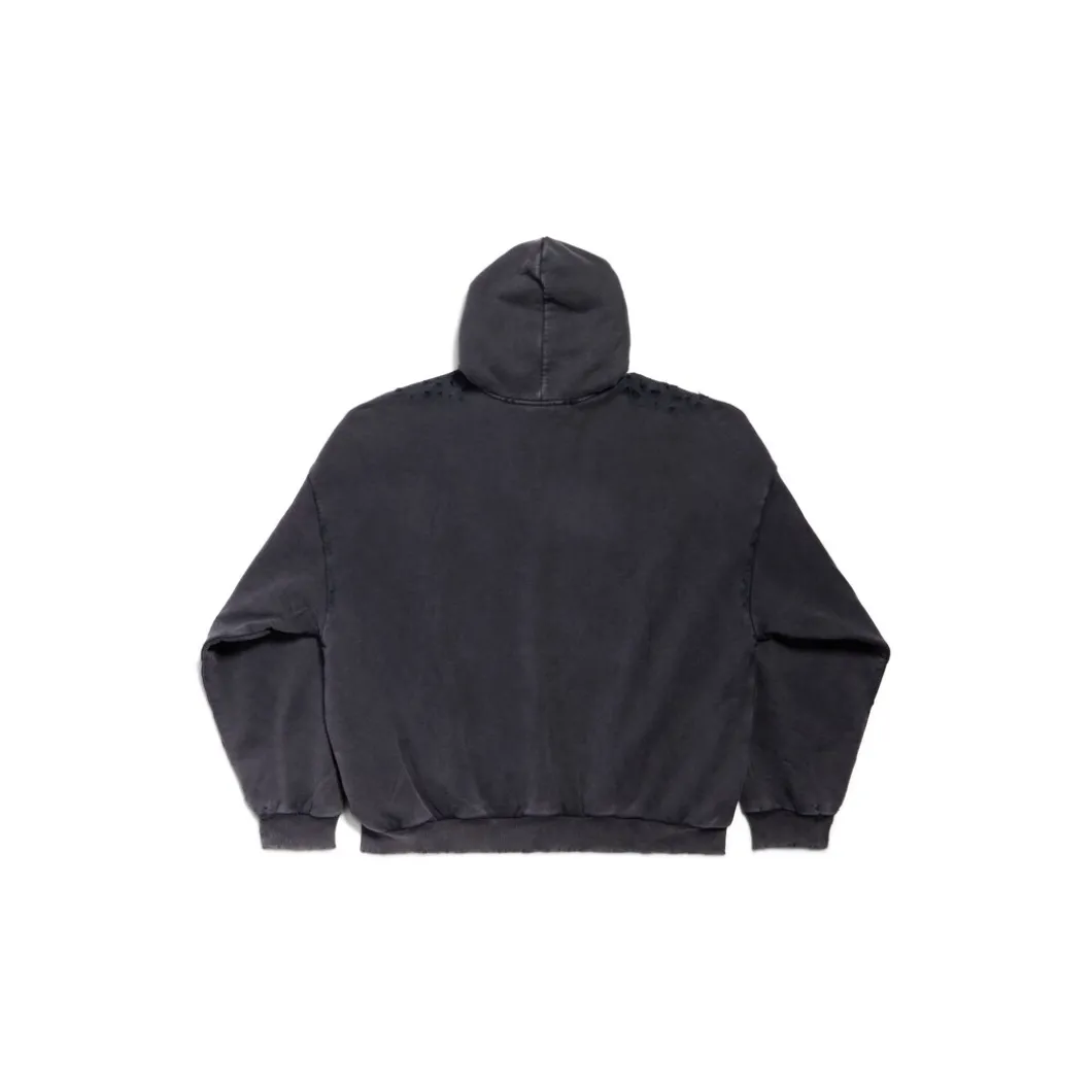 Men's Agaicnelab Hoodie Large Fit in Black