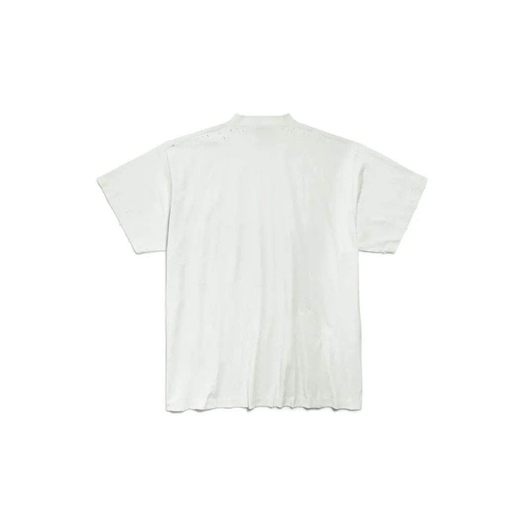 Men's Agaicnelab T-shirt Oversized Fit in White
