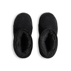 Men's Alaska Fur Bootie in Black