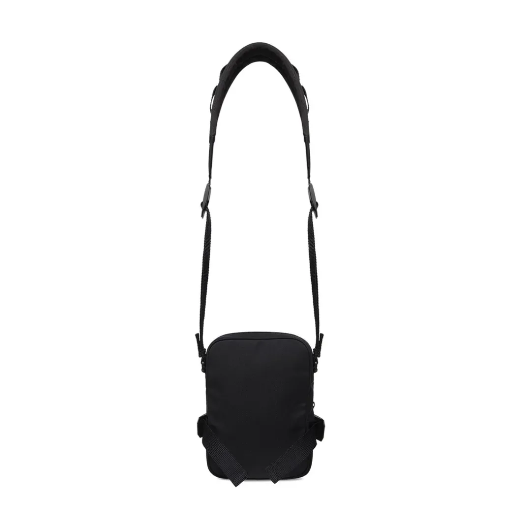Men's Army Crossbody Messenger Bag in Black
