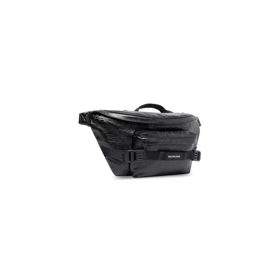 Men's Army Large Beltpack in Black