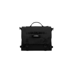 Men's Army Large Messenger Bag in Black