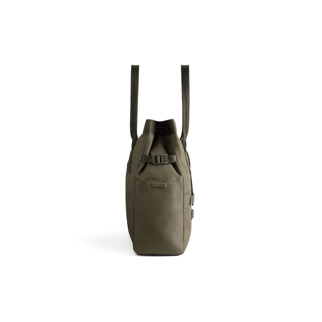Men's Army Medium Tote Bag in Dark Green