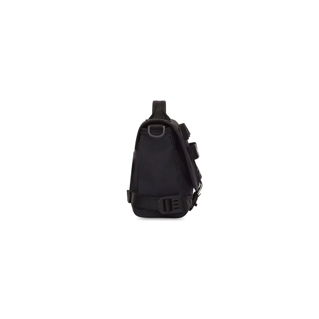 Men's Army Messenger Bag in Black