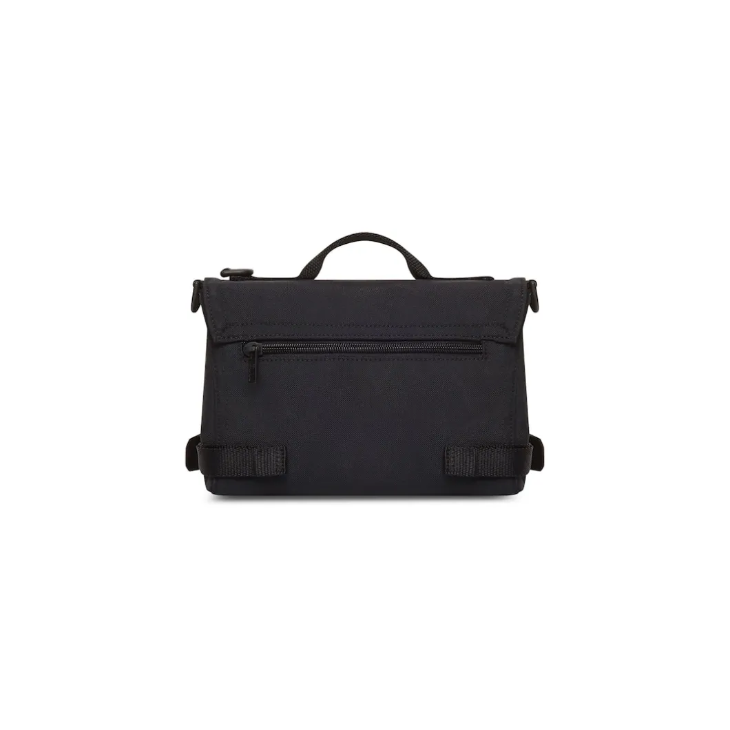Men's Army Messenger Bag in Black