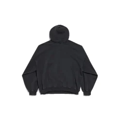 Men's 3b Liquified Hoodie Large Fit in Black/grey