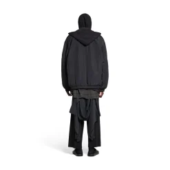 Men's 3b Sports Icon Layered Tracksuit Jacket in Black