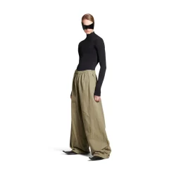 Men's Baggy Pants in Green