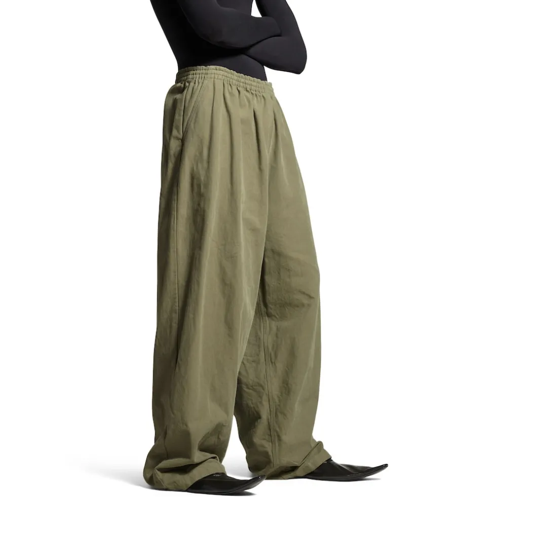 Men's Baggy Pants in Green