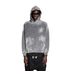 Men's Balenciaga Back Hoodie Medium Fit in Grey