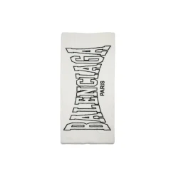 Men's Balenciaga Boxing Padded Stola in White/black