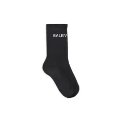 Men's Balenciaga Socks in Black
