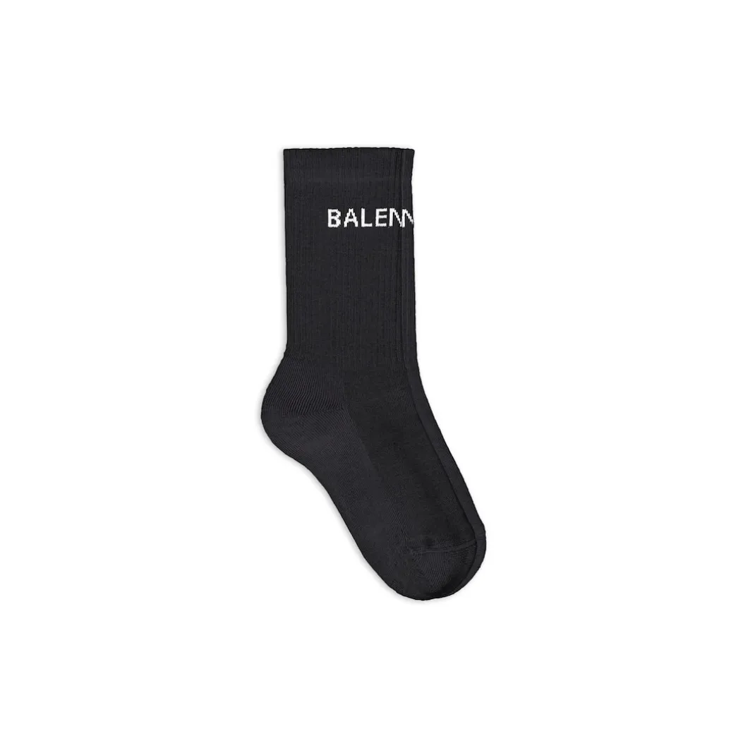 Men's Balenciaga Socks in Black