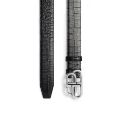 Men's Bb Large Belt in Black
