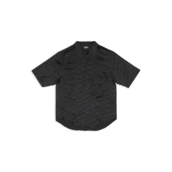 Men's Bb Monogram Minimal Short Sleeve Shirt  in Black