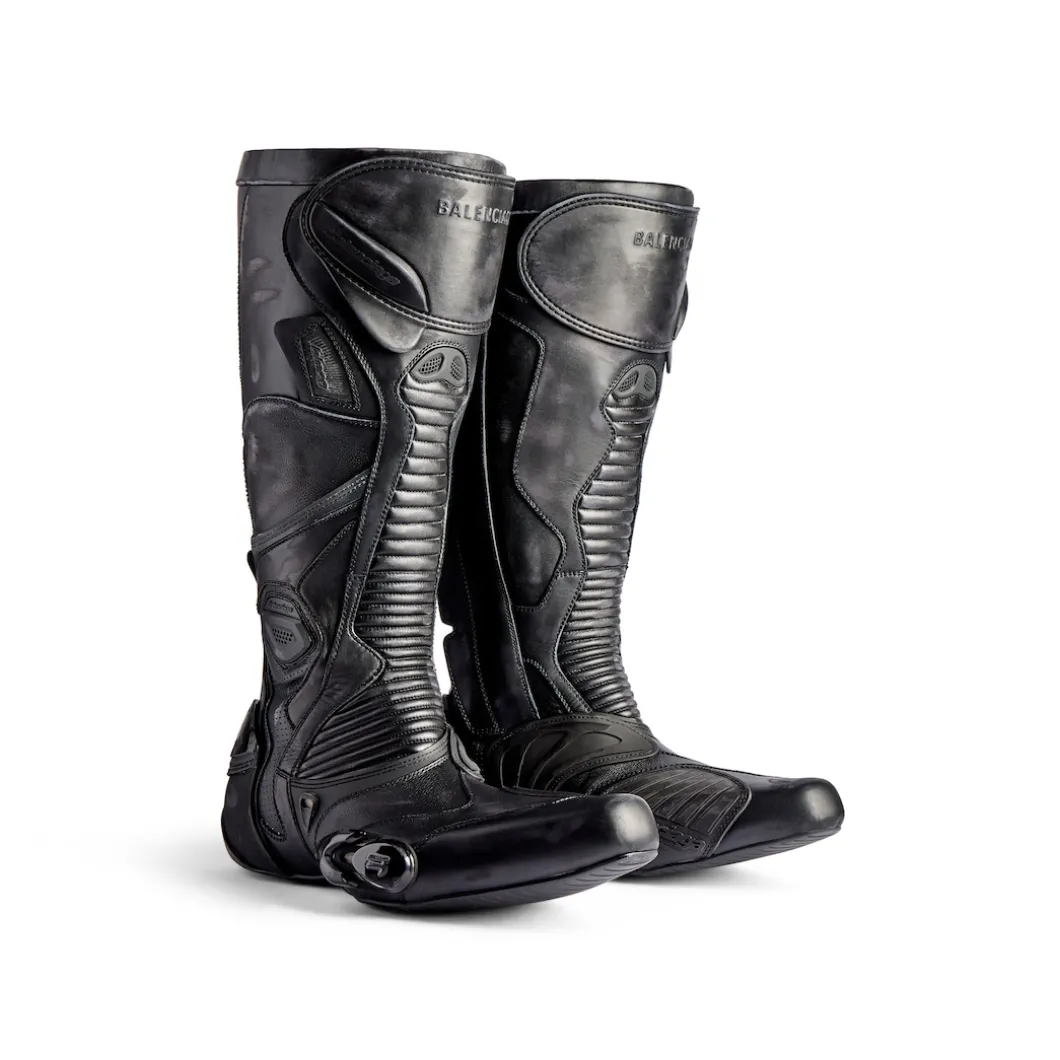 Men's Biker Boot in Black