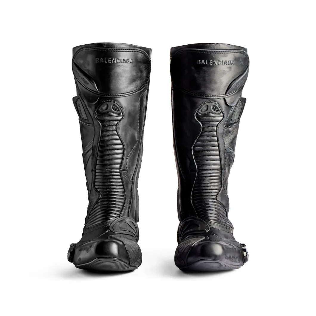 Men's Biker Boot in Black