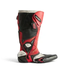 Men's Biker Boot in Red/white/black