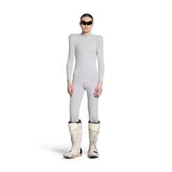 Men's Biker Boot in White/beige/black