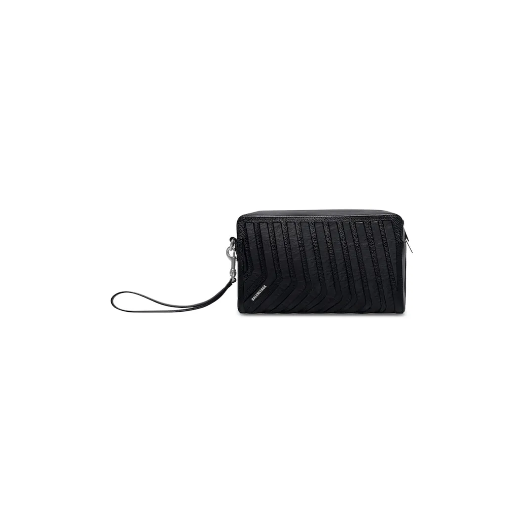 Men's Car Toiletry Pouch in Black