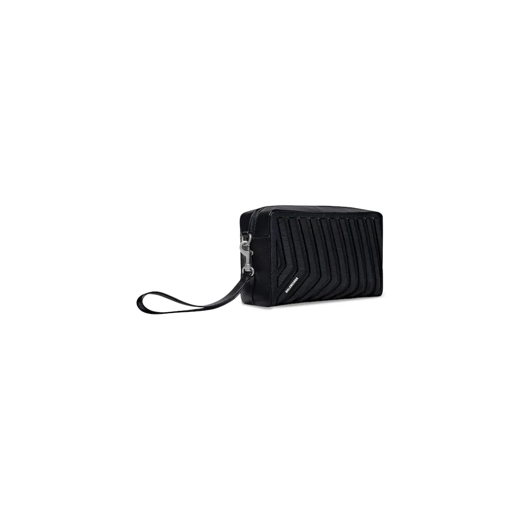 Men's Car Toiletry Pouch in Black