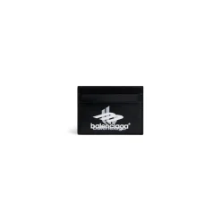 Men's Cash Card Holder Box in Black/white
