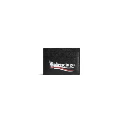 Men's Cash Card Holder in Black