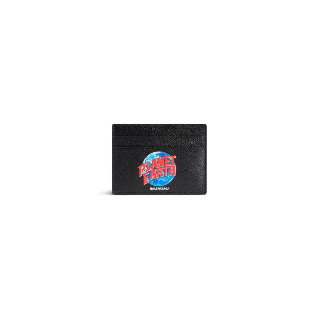 Men's Cash Card Holder in Black/blue