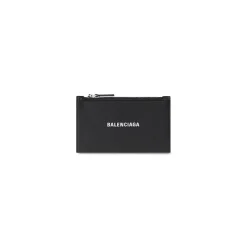 Men's Cash Long Coin And Card Holder in Black