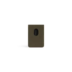 Men's Cash Magnet Card Holder in Dark Green