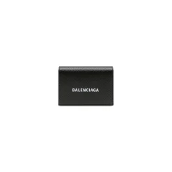 Men's Cash Mini Wallet in Black/white