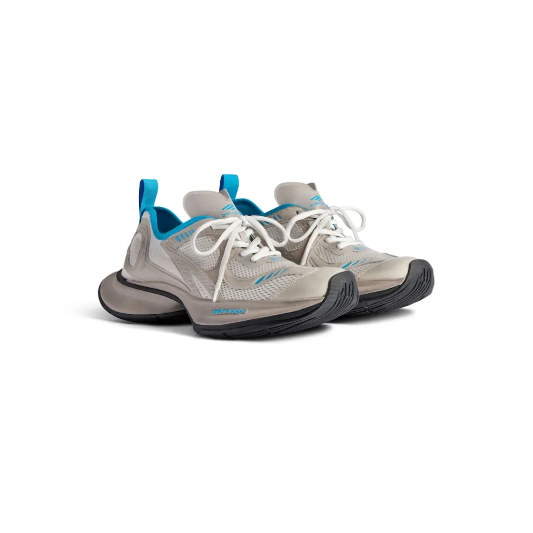 Men's Circuit Sneaker in Beige/blue