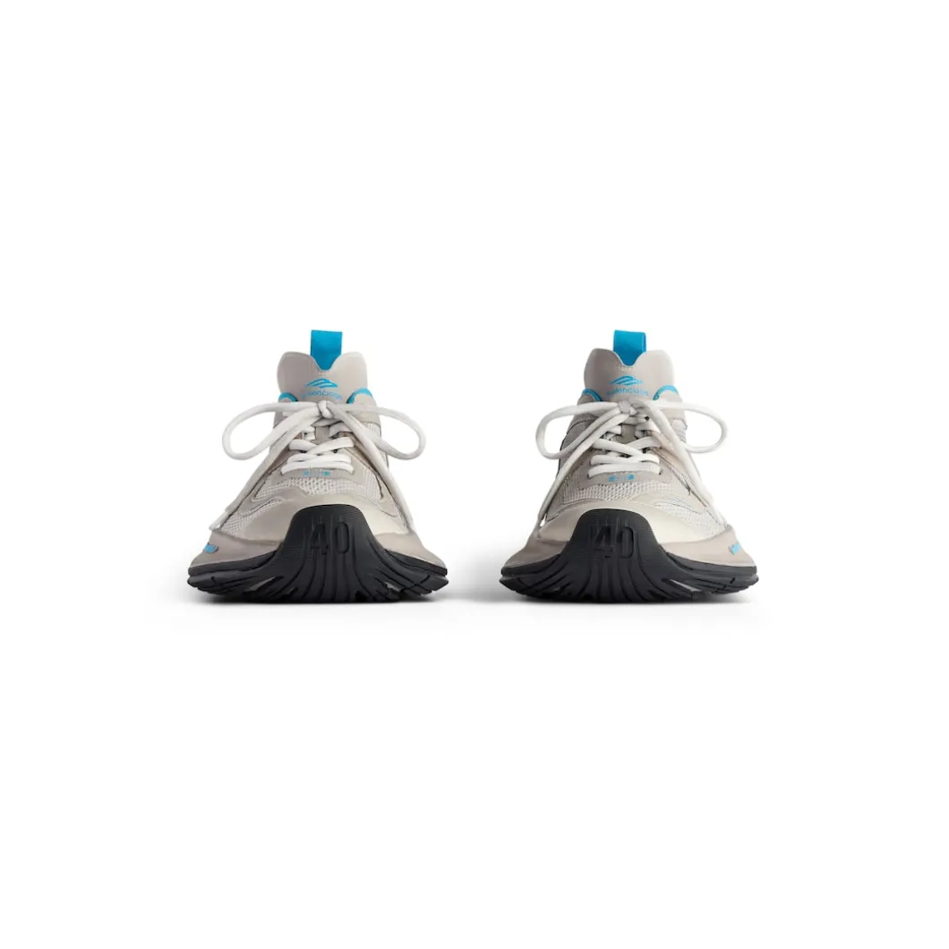 Men's Circuit Sneaker in Beige/blue
