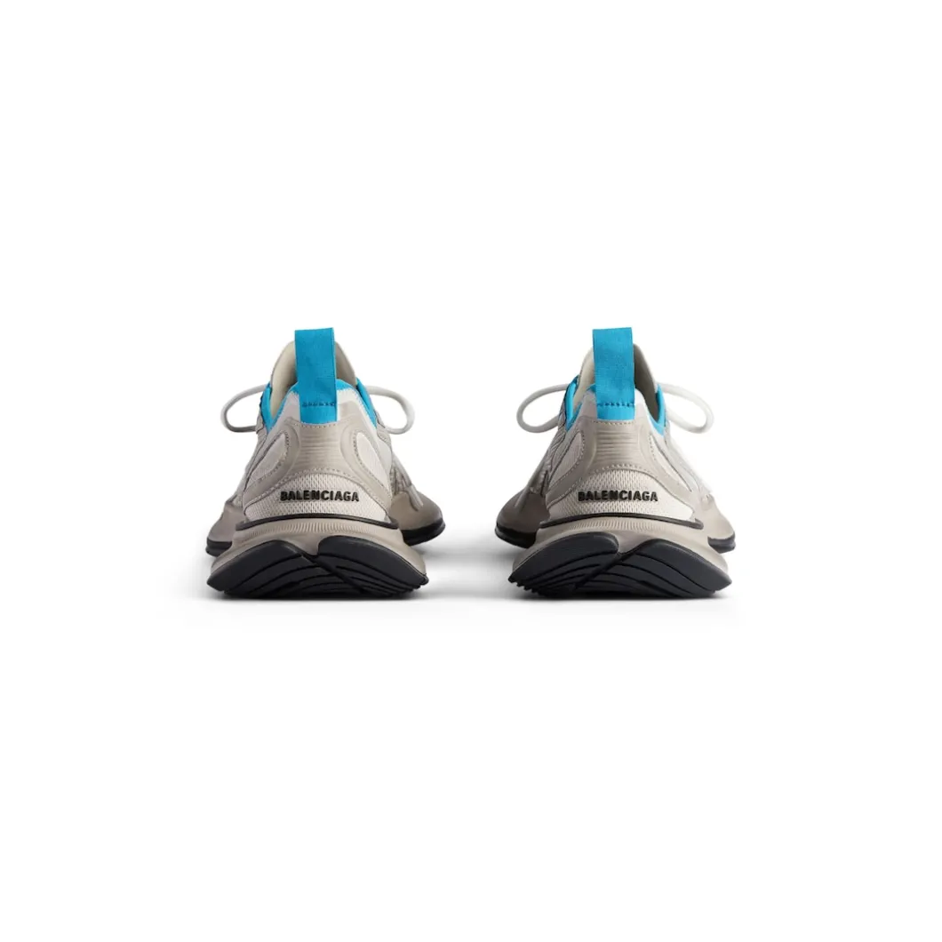 Men's Circuit Sneaker in Beige/blue