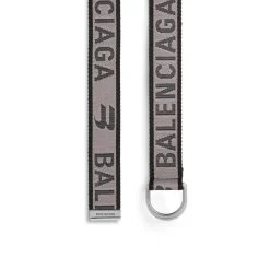 Men's D Ring Belt in Grey