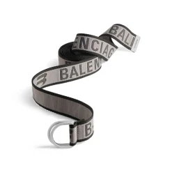 Men's D Ring Belt in Grey
