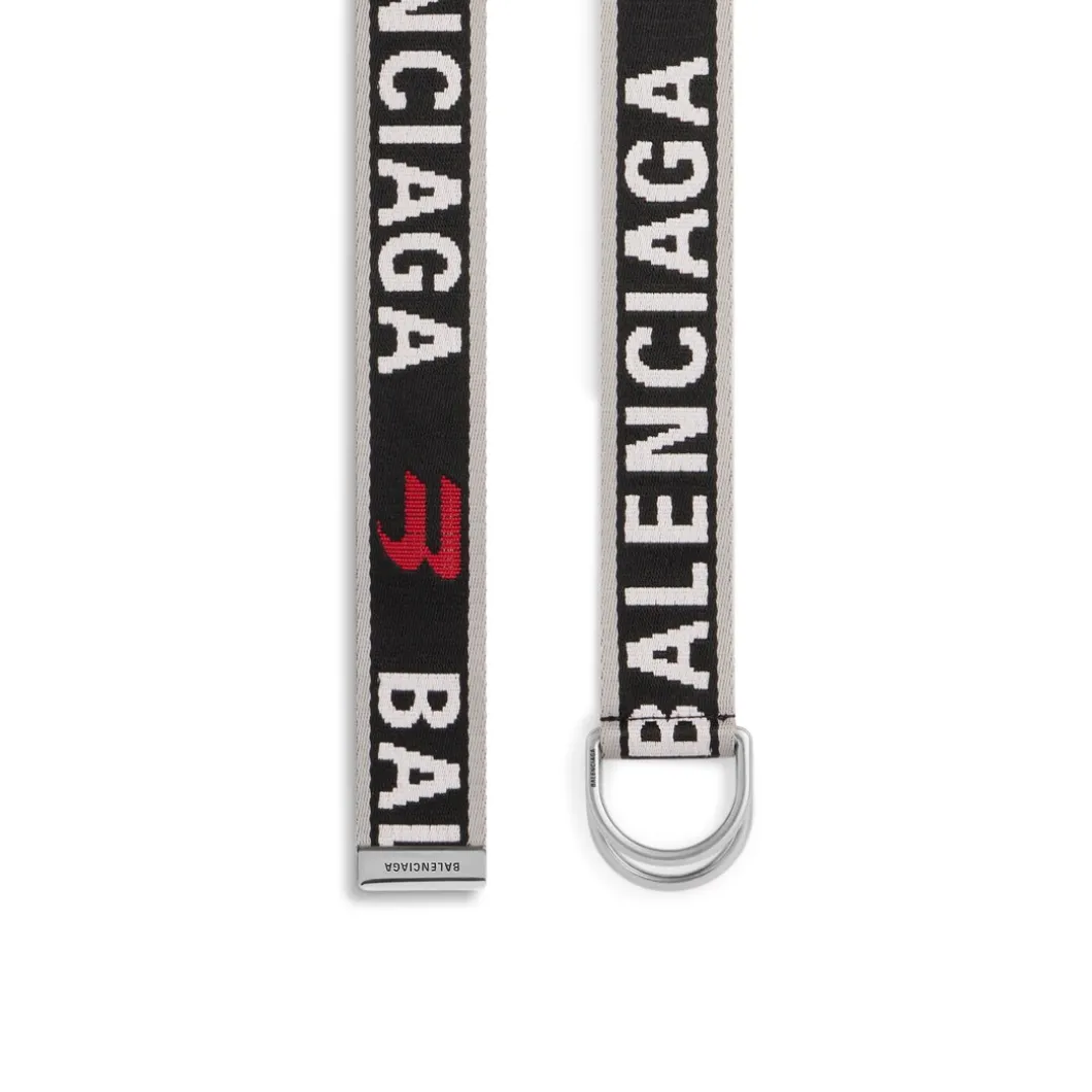 Men's D Ring Belt in Grey