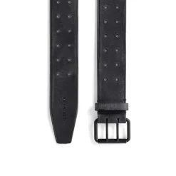 Men's Double Holes Belt  in Black