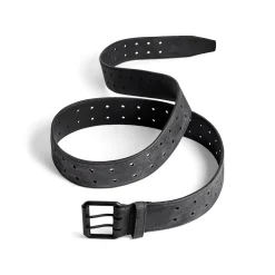 Men's Double Holes Belt in Black