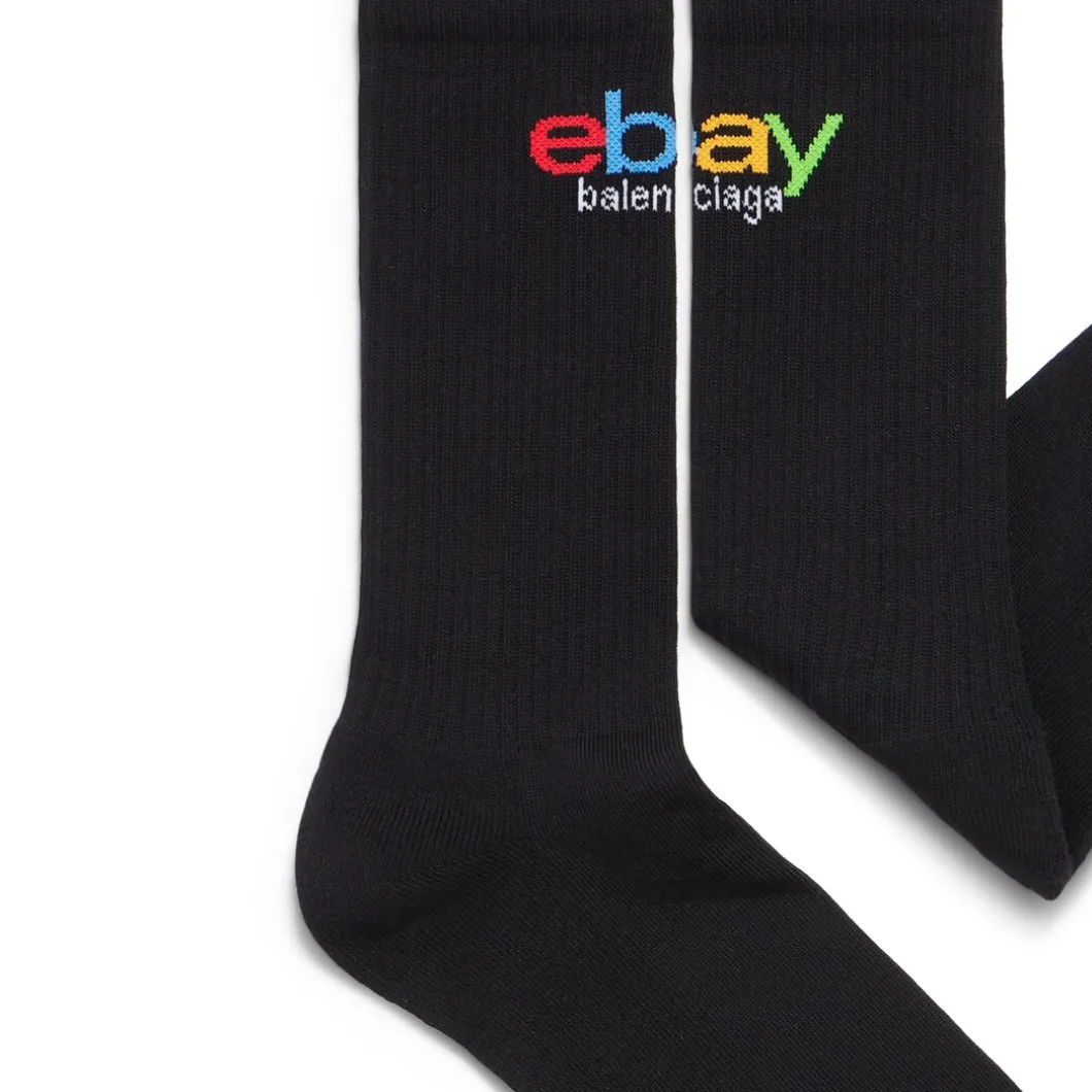 Men's Ebay Socks in Black