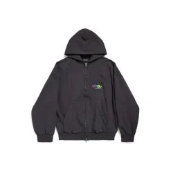 Men's Ebay Zip-up Hoodie Regular Fit in Black