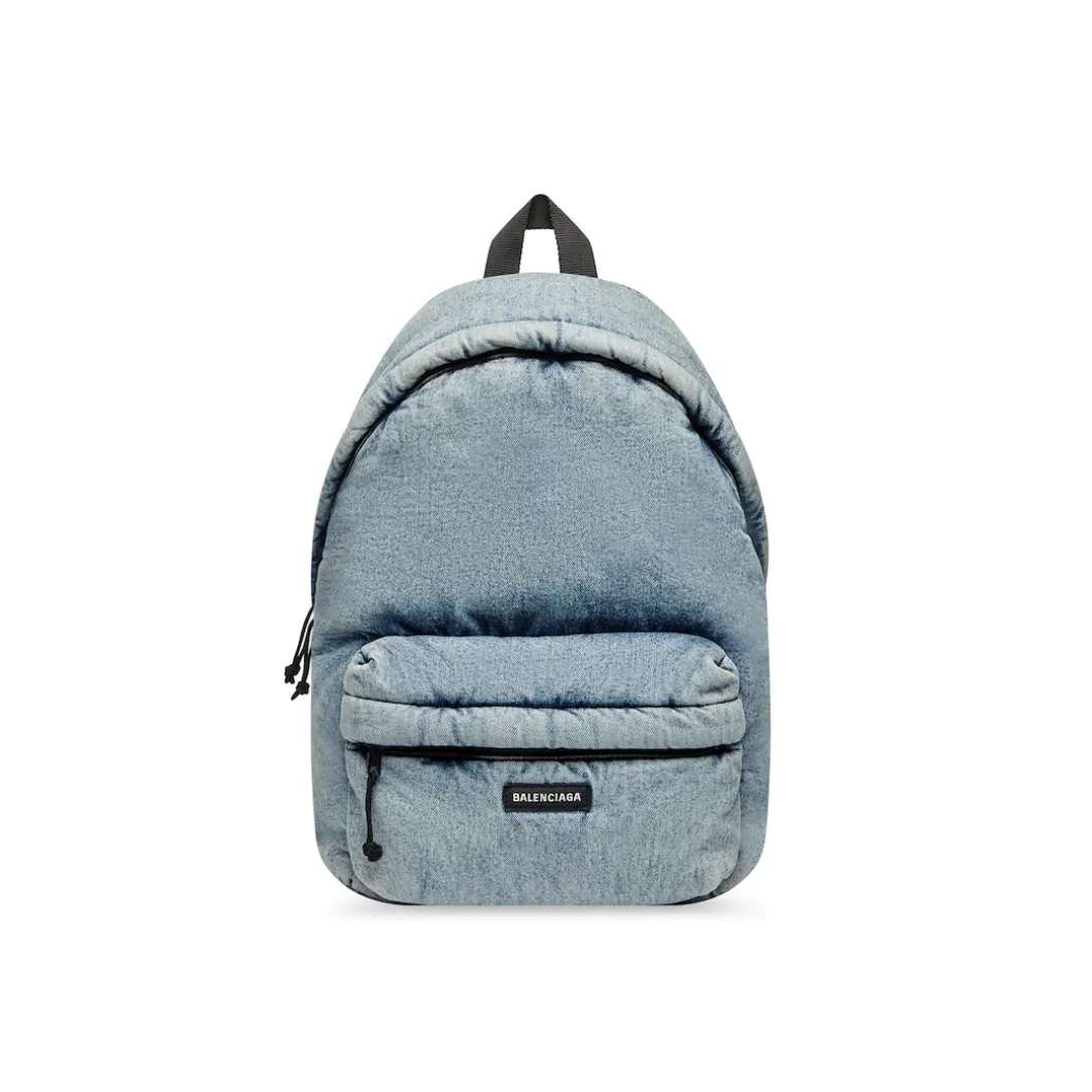 Men's Explorer Backpack Denim in Faded Blue