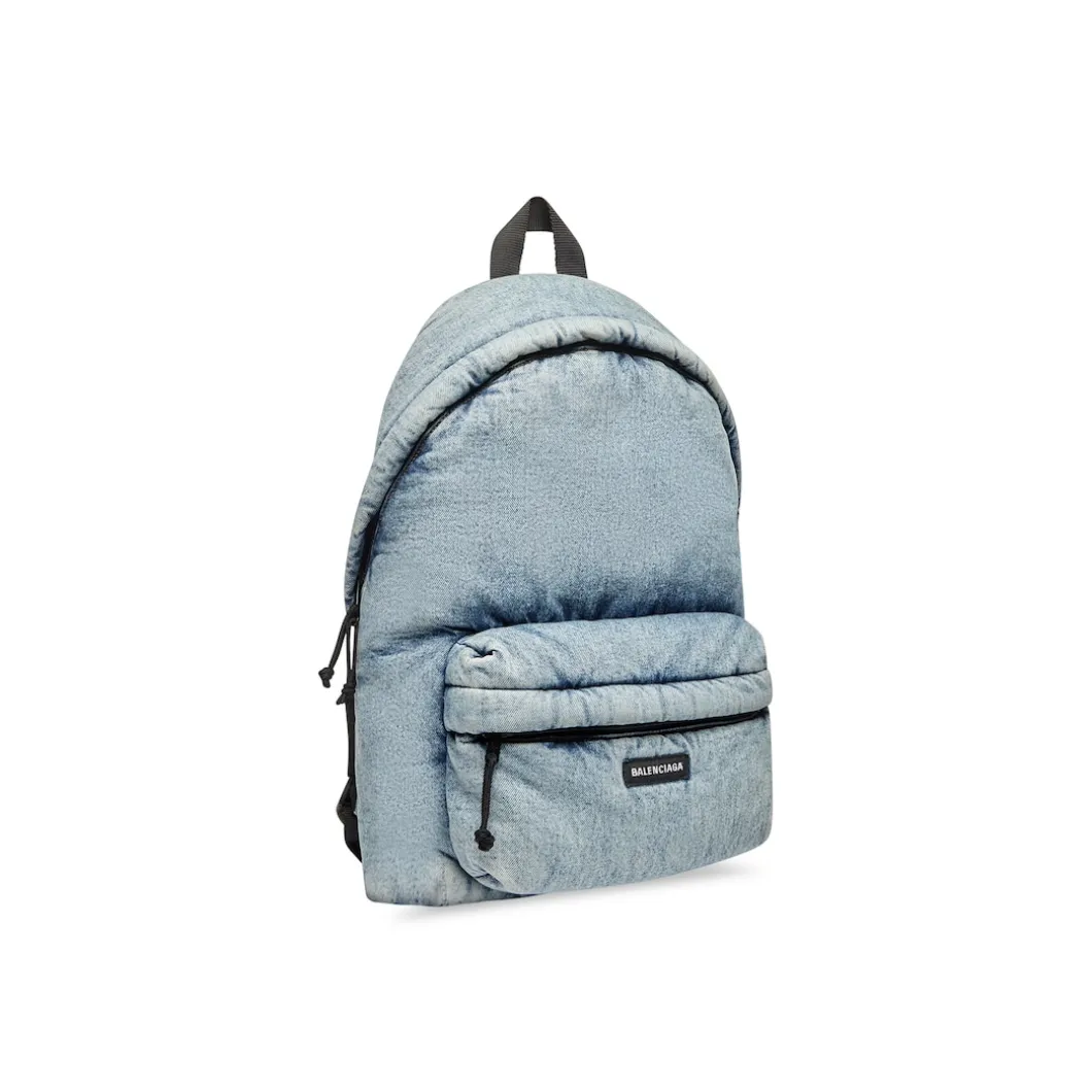 Men's Explorer Backpack Denim in Faded Blue