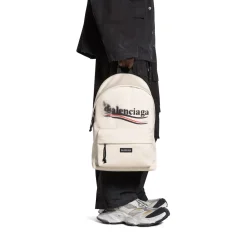 Men's Explorer Backpack in Light Beige
